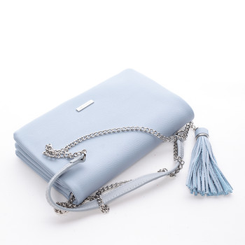 Elegantní dámské crossbody psaníčko světle modré - David Jones Laodamia