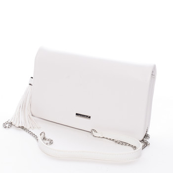 Elegantní dámské crossbody psaníčko bílé - David Jones Laodamia