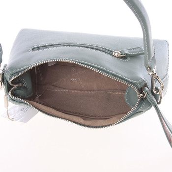 Elegantní dámská crossbody kabelka zelená - David Jones Letha