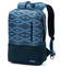 Módní cestovní modrý batoh - Travel plus 0117