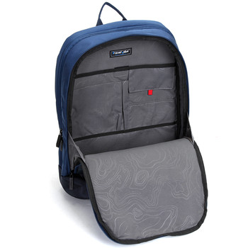 Originální školní a cestovní batoh modrý - Travel plus 0145
