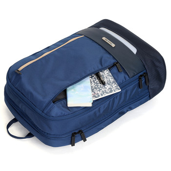 Originální školní a cestovní batoh modrý - Travel plus 0145