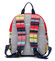 Střední dámský barevný batoh na výlety - Travel plus 0643