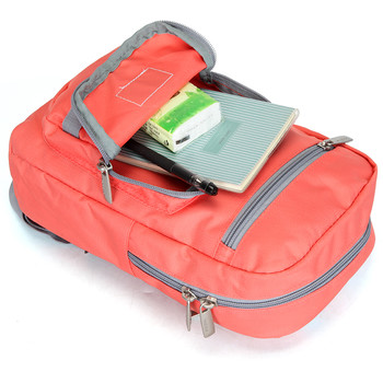 Malý lososově oranžový batoh na výlety - Travel plus 7508