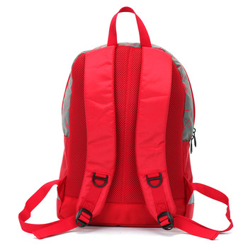 Moderní červeno růžový školní a cestovní batoh - Travel plus 0129