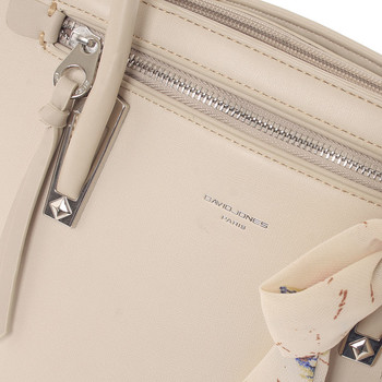 Elegantní trendy tmavě béžová kabelka do ruky - David Jones Felicity