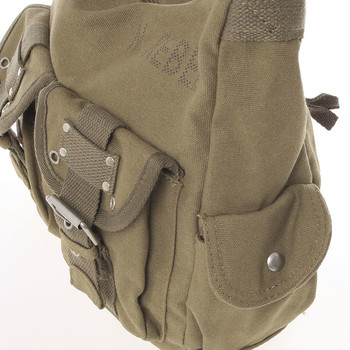 Dámská látková crossbody taška khaki - New Rebels Mikayla