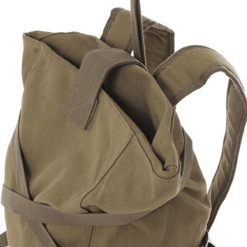 Unisex moderní látkový khaki batoh - New Rebels Kinley