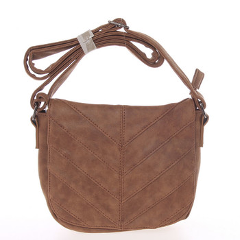 Originální crossbody kabelka camel - Just Dreamz Emely