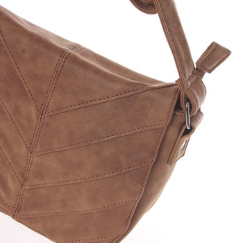 Originální crossbody kabelka camel - Just Dreamz Emely