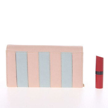 Luxusní dámská světle růžová peněženka - Dudlin M376