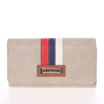 Trendy dámská peněženka světle šedá - Dudlin M385