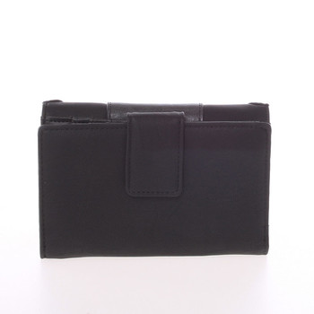 Elegantní dámská peněženka černá - Dudlin M341