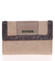 Elegantní dámská peněženka taupe - Dudlin M341