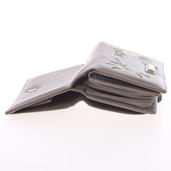 Velká dámská peněženka tmavě šedá - Dudlin M357
