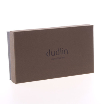 Luxusní středně velká lesklá růžová dámská peněženka - Dudlin M375