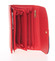 Elegantní velká dámská červená peněženka - Dudlin M368