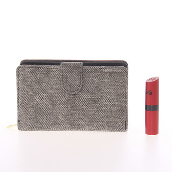 Střední dámská černá peněženka - Dudlin M330
