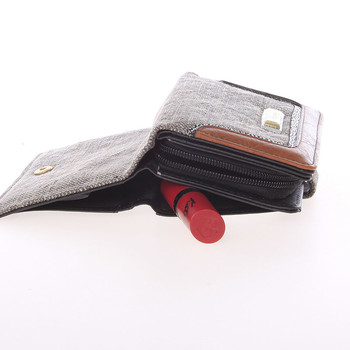 Střední dámská černá peněženka - Dudlin M330
