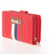 Střední originální dámská červená peněženka - Dudlin M384