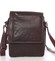 Módní pánská kožená taška přes rameno hnědá - SendiDesign Sage