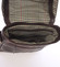 Střední pánská kožená crossbody brašna hnědá - SendiDesign Lysander