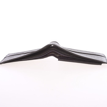 Lehká pánská kožená peněženka černá - SendiDesing Ctix