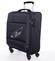 Odlehčený cestovní kufr tmavě modrý - Menqite Kisar M