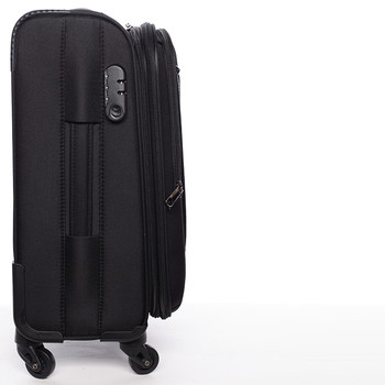 Cestovní kufr černý látkový - Ormi Kratch M