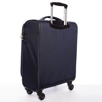 Odlehčený cestovní kufr tmavě modrý - Menqite Kisar S