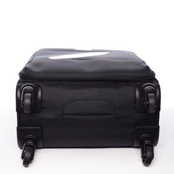 Odlehčený cestovní kufr černý - Menqite Kisar S