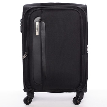 Cestovní kufr černý látkový - Ormi Kratch L