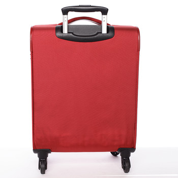 Odlehčený cestovní kufr červený - Menqite Kisar S