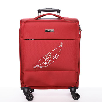 Odlehčený cestovní kufr červený - Menqite Kisar L