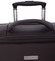Odlehčený cestovní kufr hnědý - Menqite Kisar L