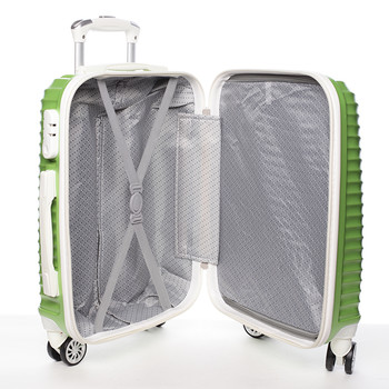 Zelený cestovní kufr pevný - Ormi Jellato M