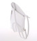 Originální bílá kožená crossbody kabelka - ItalY Meidi