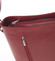 Malá červená kožená crossbody kabelka  - ItalY Madora