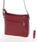 Malá červená kožená crossbody kabelka  - ItalY Madora