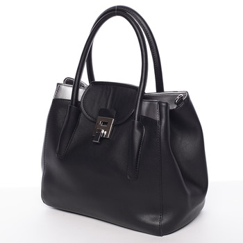 Moderní menší dámská kabelka černá - Tommasini Sloane
