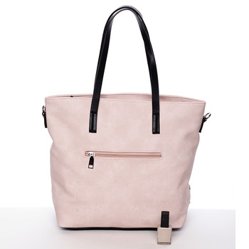 Atraktivní dámská kabelka přes rameno světle růžová - Tommasini Melba