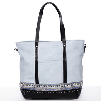 Atraktivní dámská kabelka přes rameno modrá - Tommasini Melba