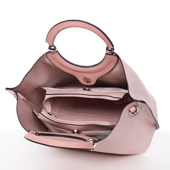 Originální dámská kabelka do ruky růžová - Tomassini Caylee