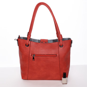 Módní dámská kabelka přes rameno červená - MARIA C Deborah