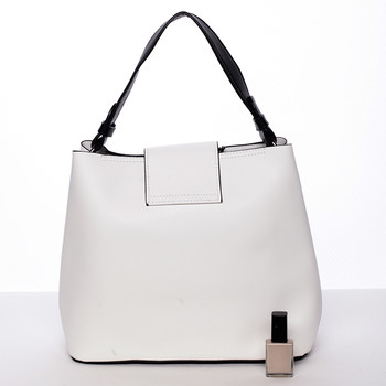 Trendy elegantní dámská kabelka bílá - Tommasini Alejandra