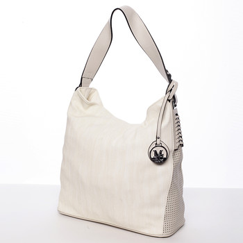 Moderní dámská kabelka přes rameno béžová - MARIA C Paisley