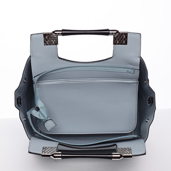 Moderní dámská kabelka do ruky modrá - Tommasini Marisa