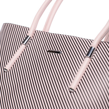 Originální větší kabelka růžová - Silvia Rosa Ciara