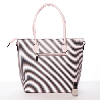 Originální větší kabelka růžová - Silvia Rosa Ciara