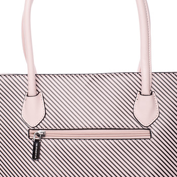 Originální větší kabelka růžová - Silvia Rosa Ciara